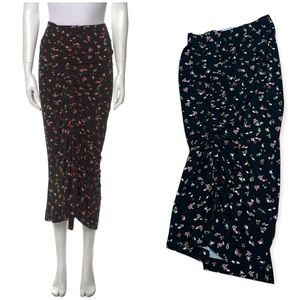 Preen by Thornton Bregazzi Dark Floral Skirt